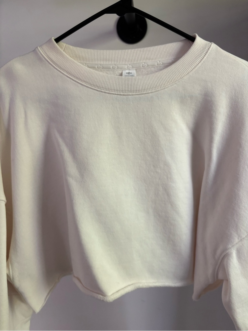 Alo cropped sweatshirt